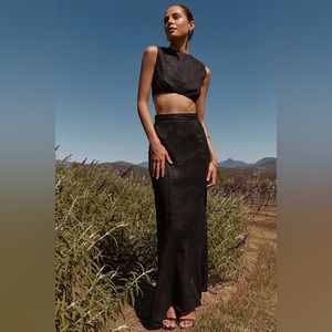 NWT dissh linen Spencer skirt - size 2